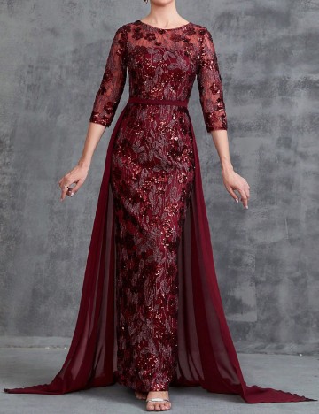 Rochie lunga Faeriesty, visiniu