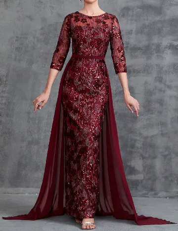 Rochie lunga Faeriesty, visiniu