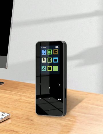 Mini player MP3  SHEIN, negru