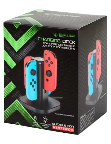 Statie de incarcare pentru Nintendo Battletron, negru