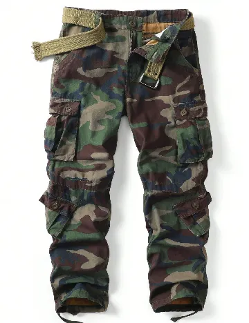 Pantaloni SHEIN, army