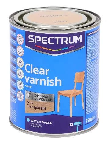 Lac multifuncțional mat transparent SPECTRUM, maro