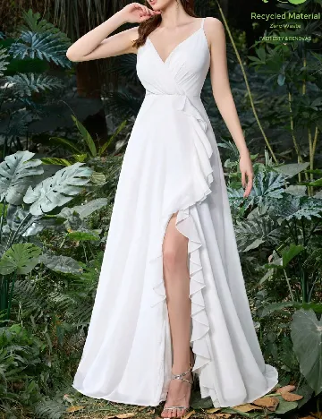 Rochie lunga Faeriesty, alb
