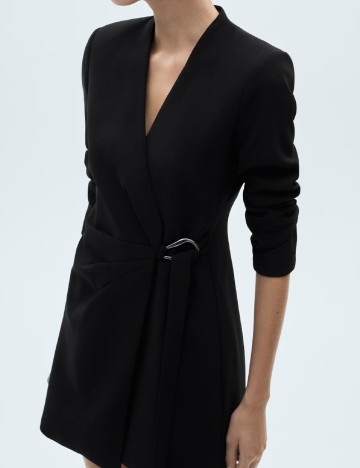 Rochie scurta Mango, negru