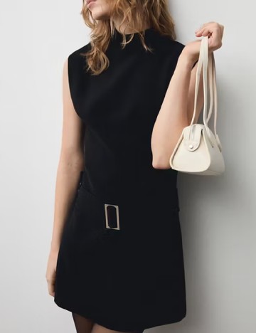 Rochie scurta Mango, negru