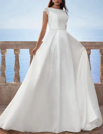 Rochie lunga Hearbobo, alb