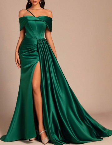 Rochie lunga Smilprince, verde