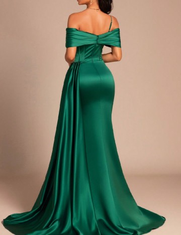 Rochie lunga Smilprince, verde