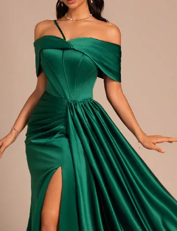 Rochie lunga Smilprince, verde