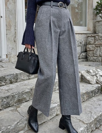 Pantaloni SHEIN, gri