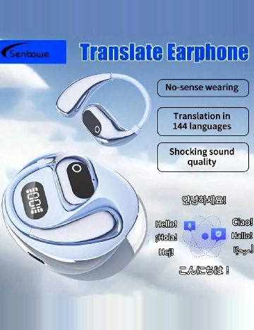 Căști cu inteligență artificială, traducere în 144 de limbi SHEIN, gri