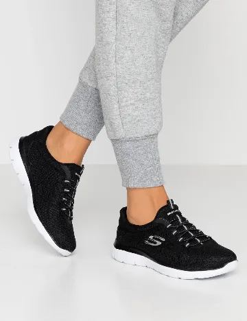 Adidasi SKECHERS, negru
