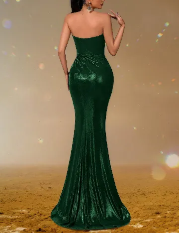 Rochie lunga SHEIN, verde
