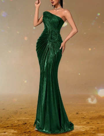 Rochie lunga SHEIN, verde
