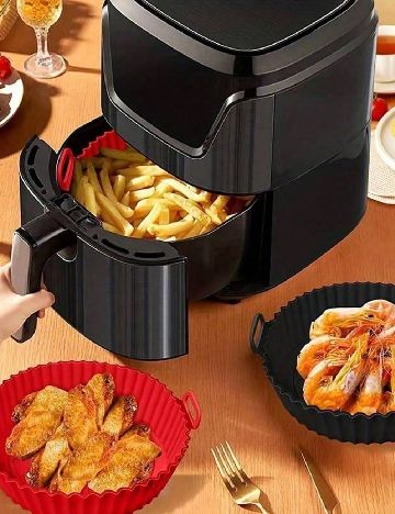 Forma din silicon pentru AirFryer SHEIN, rosu
