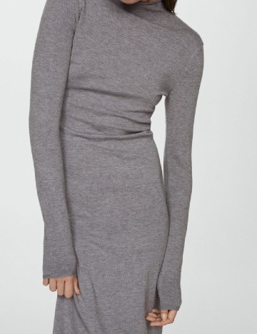 Rochie medie Mango, gri