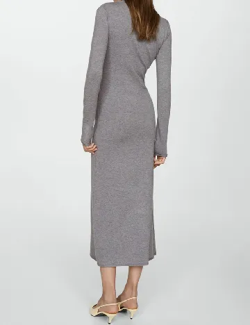 Rochie medie Mango, gri