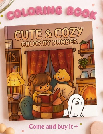 Carte de colorat SHEIN, mix culori