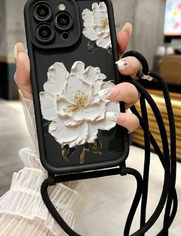 Husa iPhone 16 Pro Max SHEIN, negru