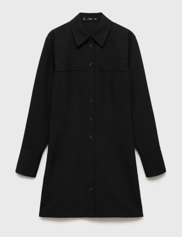 Rochie scurta Mango, negru