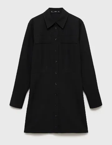 Rochie scurta Mango, negru