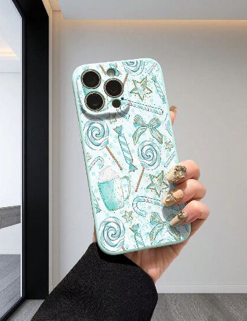 Husa iPhone 13 Pro SHEIN, turcoaz