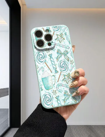 Husa iPhone 13 Pro SHEIN, turcoaz