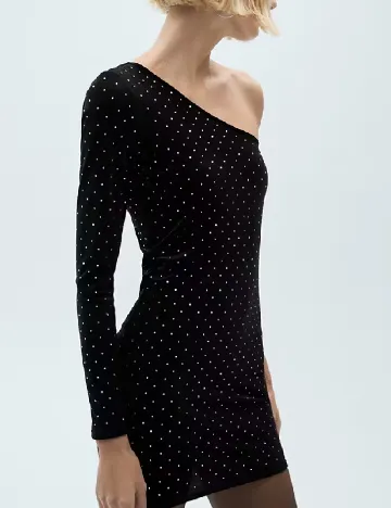 Rochie scurta Mango, negru
