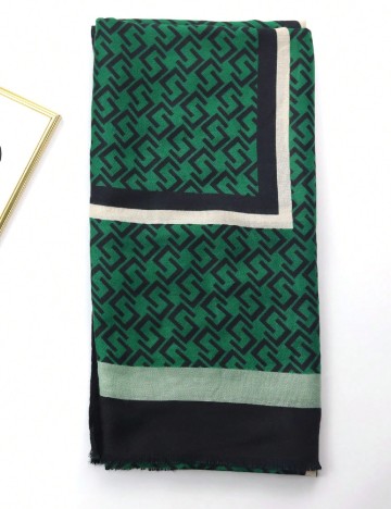Esarfa SHEIN, verde
