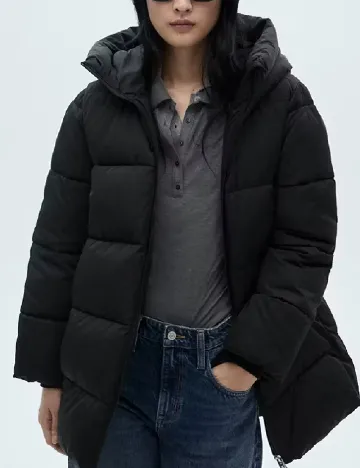 Geaca Mango, negru