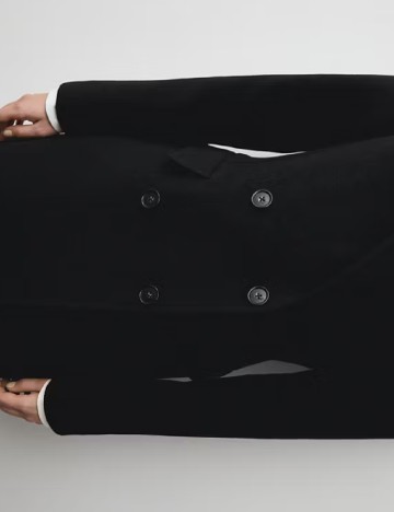 Palton Mango, negru