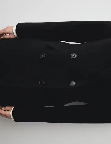 Palton Mango, negru