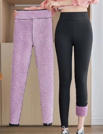 Colanti termici SHEIN, negru