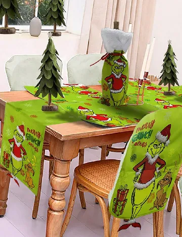 Servetel de masa decorativ SHEIN, verde