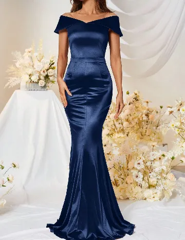Rochie lunga SHEIN, albastru