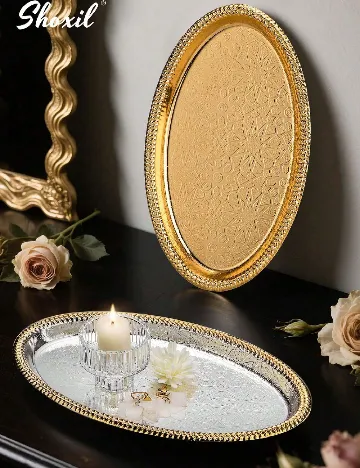 Tava decorativa SHEIN, galben
