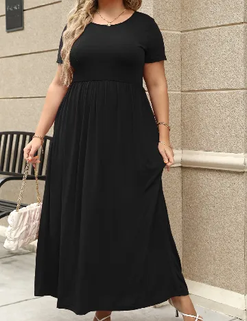 Rochie medie Nemidor, negru