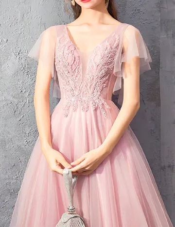 Rochie lunga SHEIN, roz