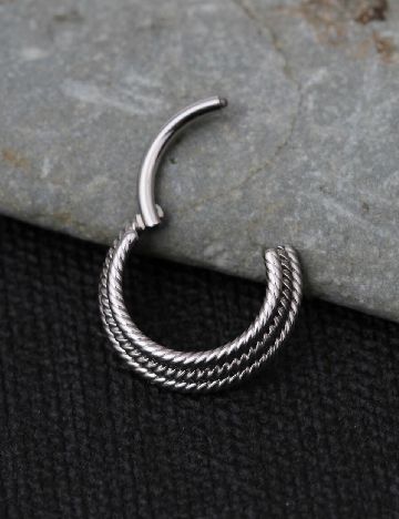 Piercing SHEIN, argintiu