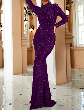 Rochie lunga Love&Lemonade, mov