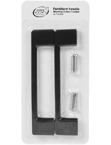 Mânere metalice pentru mobilă Home Accents, negru