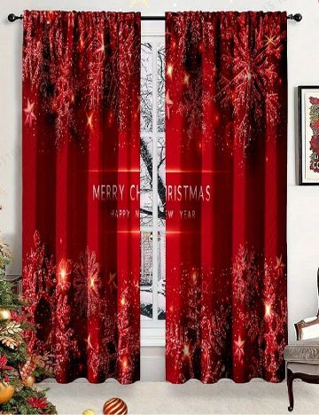 Draperie SHEIN, rosu
