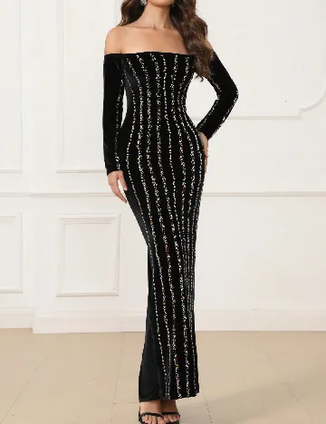 Rochie lunga SHEIN, negru