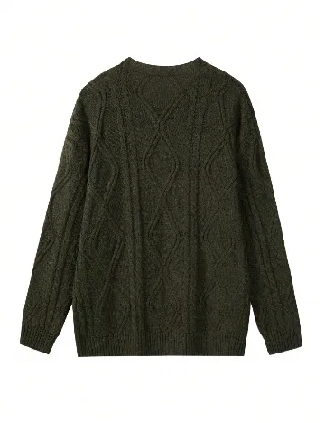 Pulover SHEIN, verde