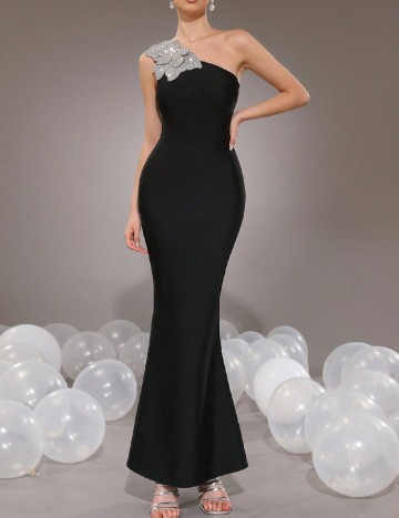 Rochie lunga SHEIN, negru