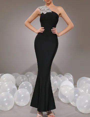 Rochie lunga SHEIN, negru