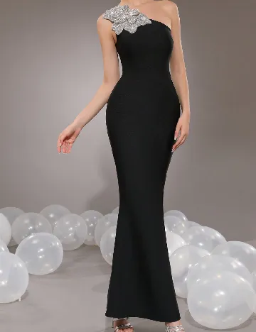 Rochie lunga SHEIN, negru