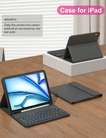 Husa iPad Air 11 SHEIN, negru