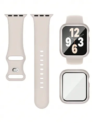 Curea smartwatch Apple 10 SHEIN, bej