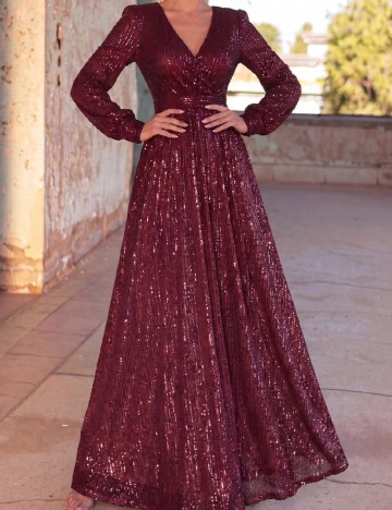 Rochie lunga Faeriesty, visiniu